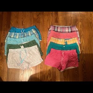 Xhilaration Pajama shorts and tops bundle